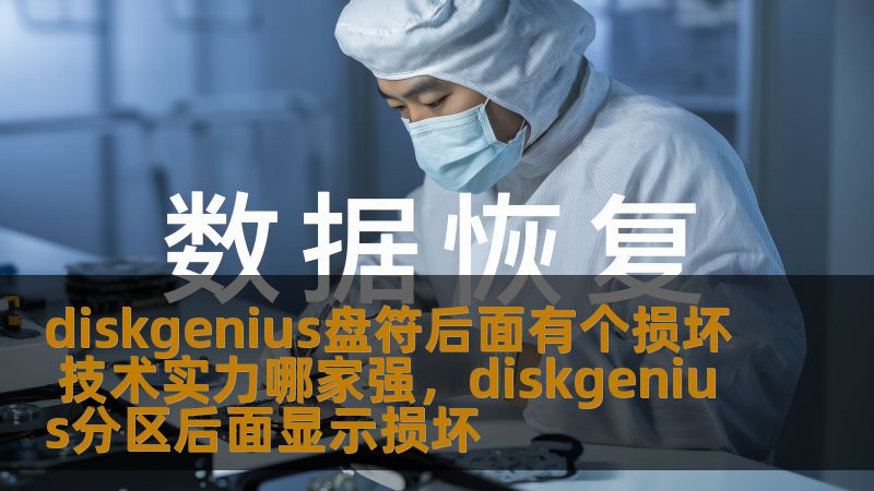 diskgenius盘符后面有个损坏 技术实力哪家强，diskgenius分区后面显示损坏