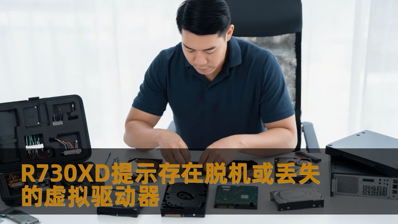 R730XD提示存在脱机或丢失的虚拟驱动器
