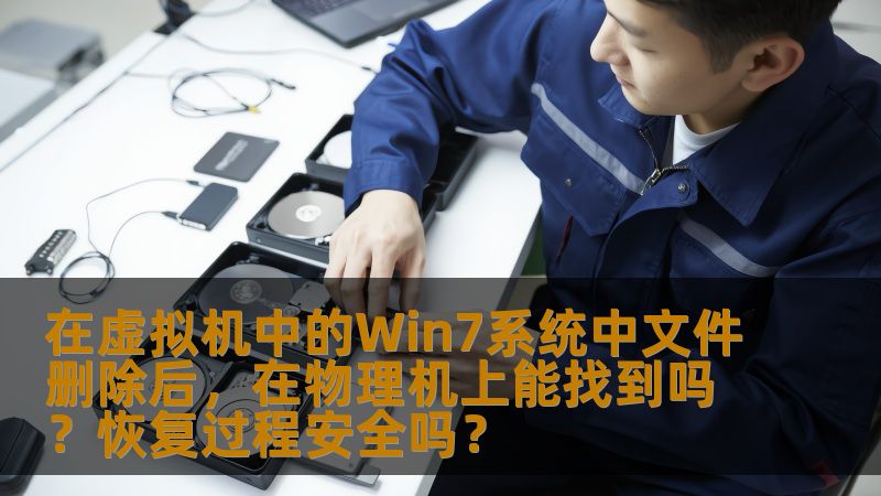 在虚拟机中的Win7系统中文件删除后，在物理机上能找到吗？恢复过程安全吗？
