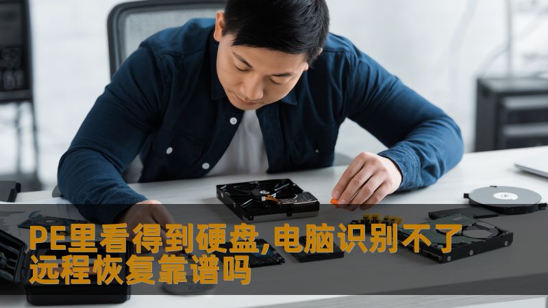 PE里看得到硬盘,电脑识别不了远程恢复靠谱吗 PE里看得到硬盘,电脑识别不了远程恢复靠谱吗