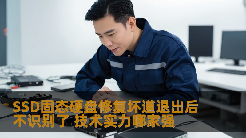 SSD固态硬盘修复坏道退出后不识别了 技术实力哪家强