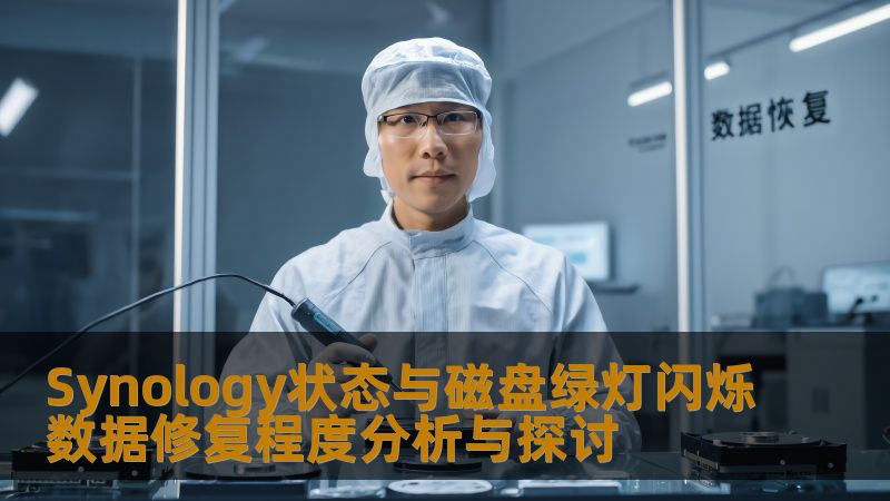 Synology状态与磁盘绿灯闪烁数据修复程度分析与探讨 Synology状态与磁盘绿灯闪烁数据修复程度分析与探讨