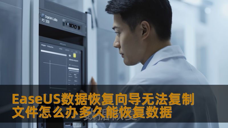 EaseUS数据恢复向导无法复制文件怎么办多久能恢复数据