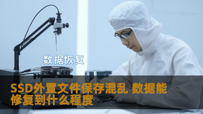 SSD外置文件保存混乱 数据能修复到什么程度