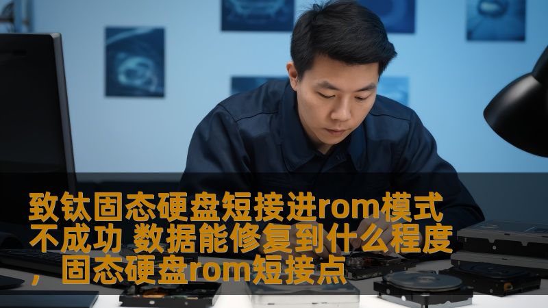 致钛固态硬盘短接进rom模式不成功 数据能修复到什么程度，固态硬盘rom短接点