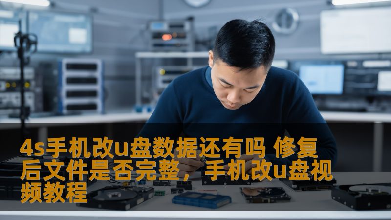 4s手机改u盘数据还有吗 修复后文件是否完整，手机改u盘视频教程