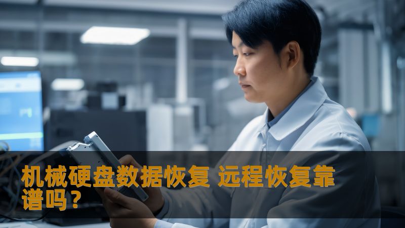 机械硬盘数据恢复 远程恢复靠谱吗？
