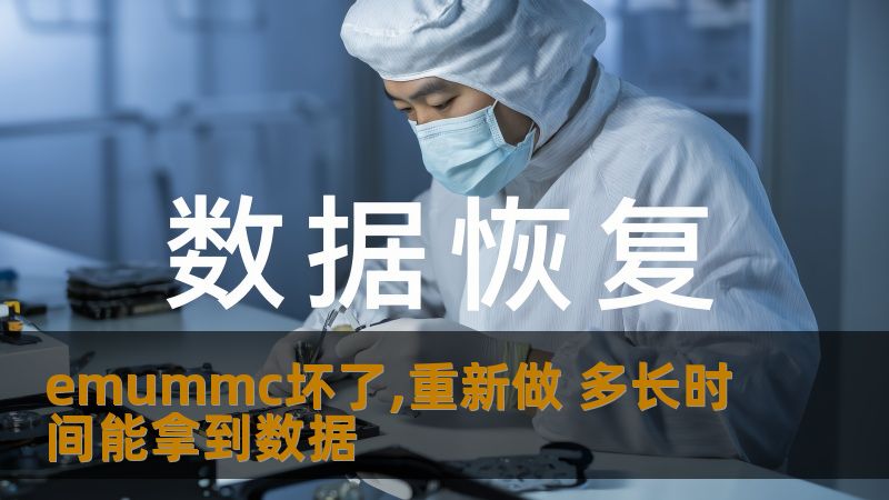 emummc坏了,重新做 多长时间能拿到数据