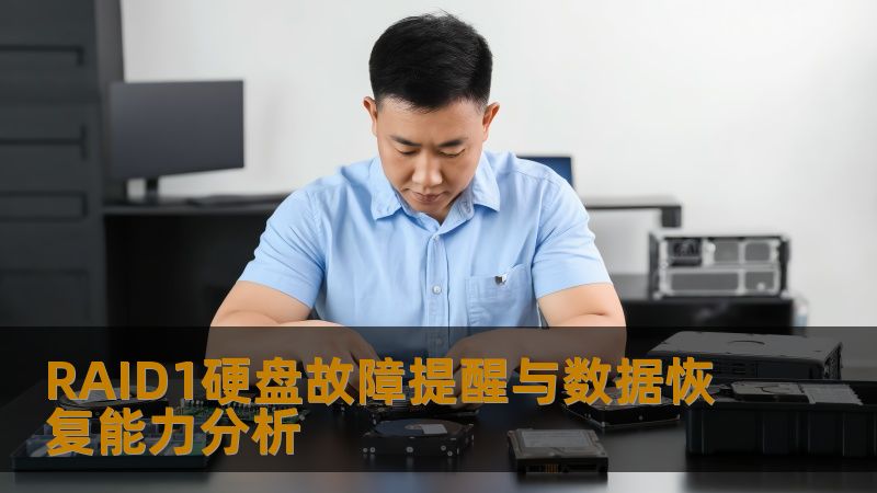 RAID1硬盘故障提醒与数据恢复能力分析 RAID1硬盘故障提醒与数据恢复能力分析