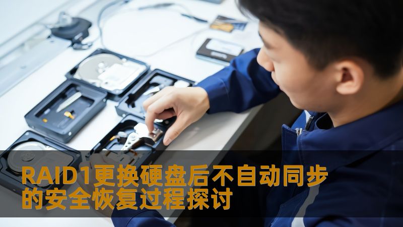 RAID1更换硬盘后不自动同步的安全恢复过程探讨