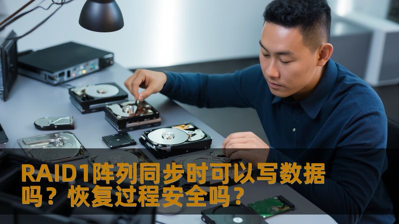RAID1阵列同步时可以写数据吗？恢复过程安全吗？