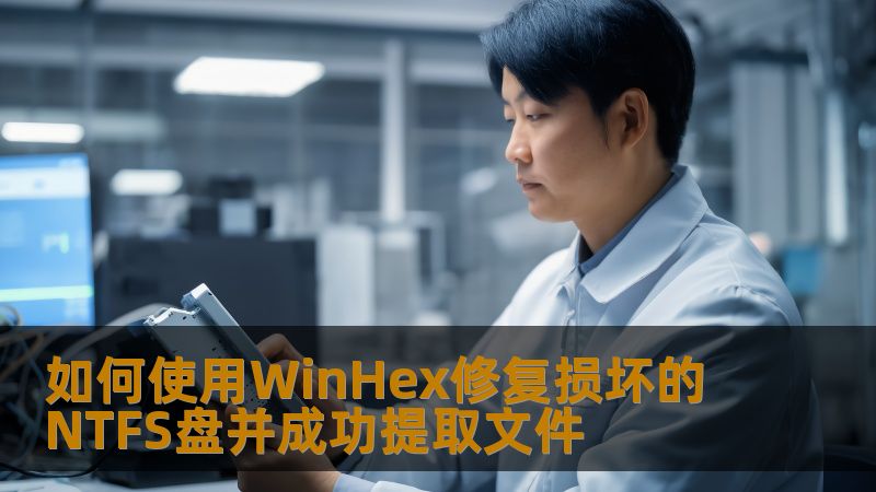 如何使用WinHex修复损坏的NTFS盘并成功提取文件 如何使用WinHex修复损坏的NTFS盘并成功提取文件