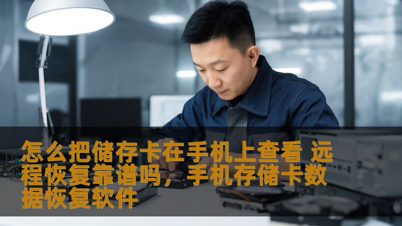 怎么把储存卡在手机上查看 远程恢复靠谱吗，手机存储卡数据恢复软件