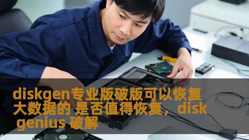 diskgen专业版破版可以恢复大数据的 是否值得恢复，disk genius 破解