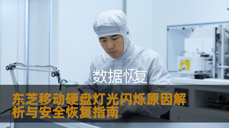 东芝移动硬盘灯光闪烁原因解析与安全恢复指南