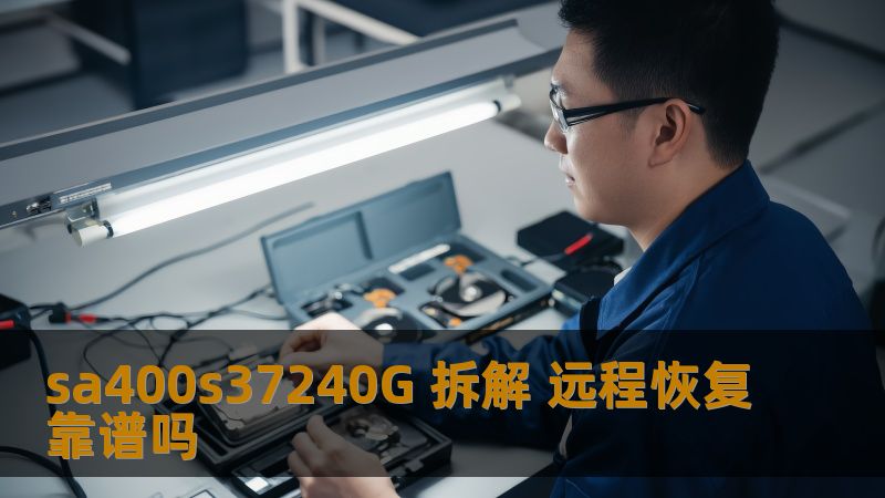 sa400s37240G 拆解 远程恢复靠谱吗 sa400s37240G 拆解 远程恢复靠谱吗