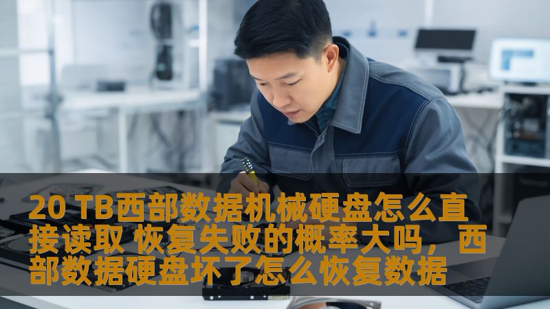 20 TB西部数据机械硬盘怎么直接读取 恢复失败的概率大吗，西部数据硬盘坏了怎么恢复数据