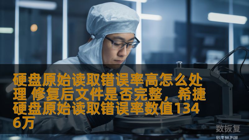 硬盘原始读取错误率高怎么处理 修复后文件是否完整，希捷硬盘原始读取错误率数值1346万