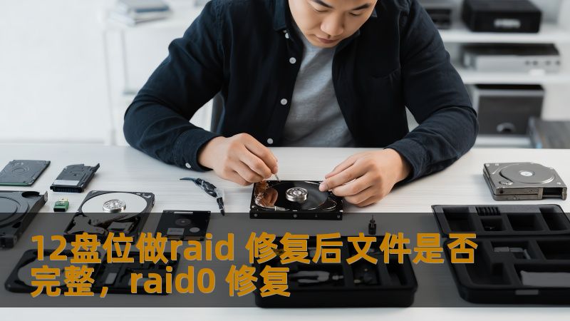 12盘位做raid 修复后文件是否完整，raid0 修复