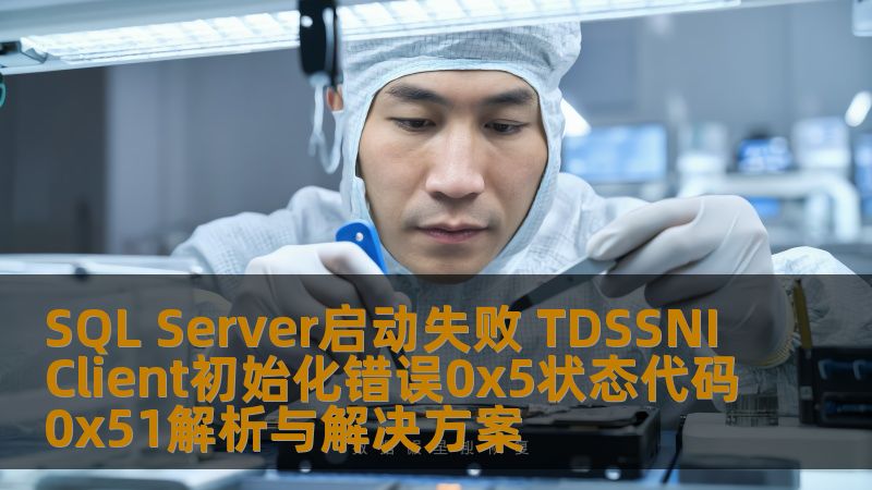 SQL Server启动失败 TDSSNIClient初始化错误0x5状态代码0x51解析与解决方案