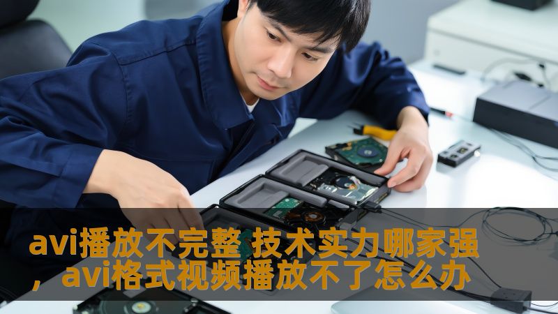avi播放不完整 技术实力哪家强，avi格式视频播放不了怎么办
