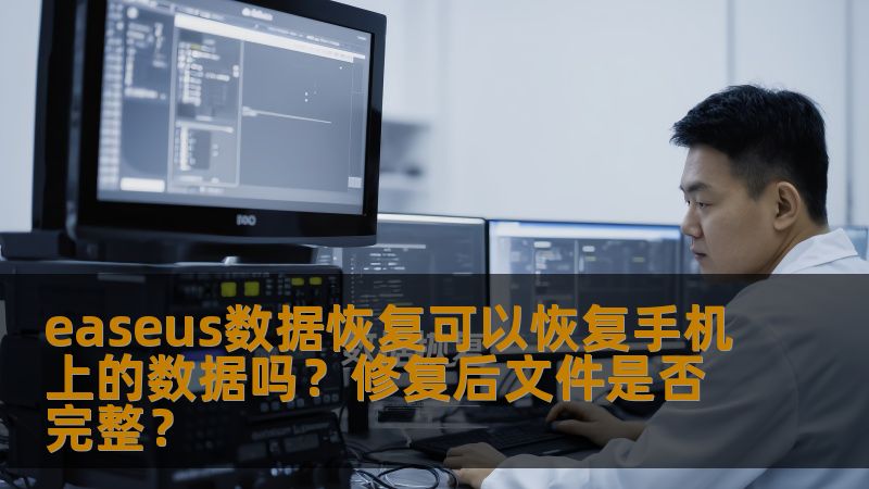easeus数据恢复可以恢复手机上的数据吗？修复后文件是否完整？