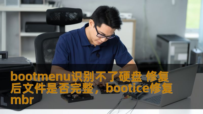 bootmenu识别不了硬盘 修复后文件是否完整,bootice修复mbr bootmenu识别不了硬盘 修复后文件是否完整,bootice修复mbr