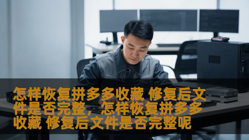 怎样恢复拼多多收藏 修复后文件是否完整，怎样恢复拼多多收藏 修复后文件是否完整呢