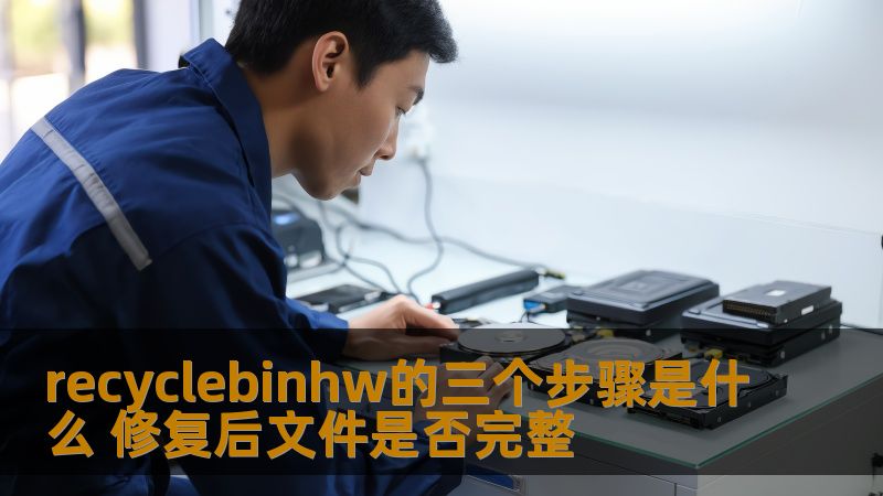 recyclebinhw的三个步骤是什么 修复后文件是否完整