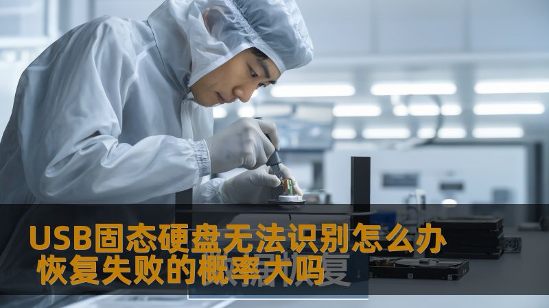 USB固态硬盘无法识别怎么办 恢复失败的概率大吗 USB固态硬盘无法识别怎么办 恢复失败的概率大吗