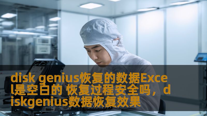 disk genius恢复的数据Excel是空白的 恢复过程安全吗，diskgenius数据恢复效果
