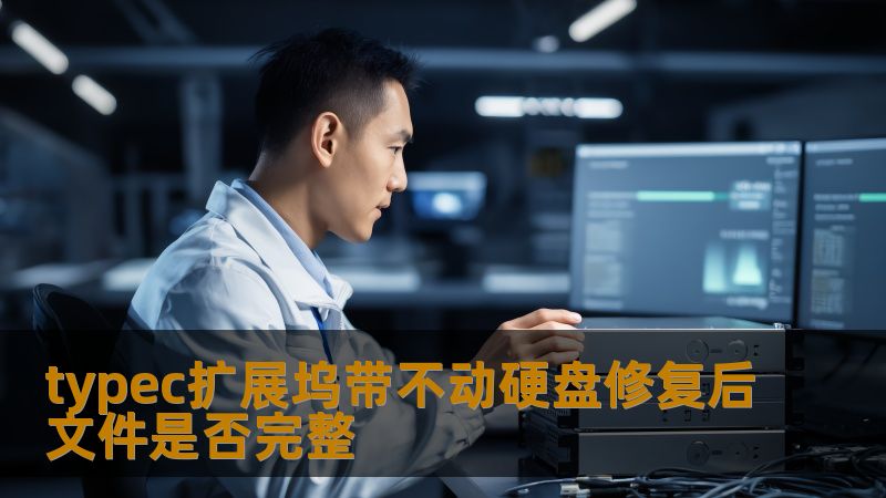 typec扩展坞带不动硬盘修复后文件是否完整 typec扩展坞带不动硬盘修复后文件是否完整