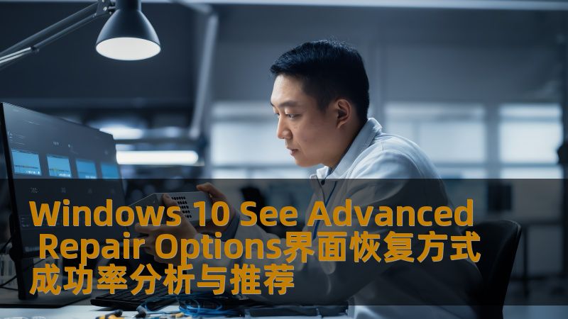 Windows 10 See Advanced Repair Options界面恢复方式成功率分析与推荐
