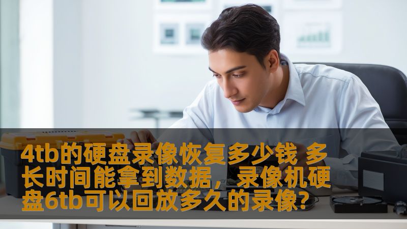 4tb的硬盘录像恢复多少钱 多长时间能拿到数据，录像机硬盘6tb可以回放多久的录像?