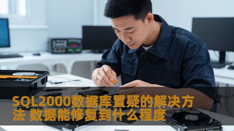 SQL2000数据库置疑的解决方法 数据能修复到什么程度