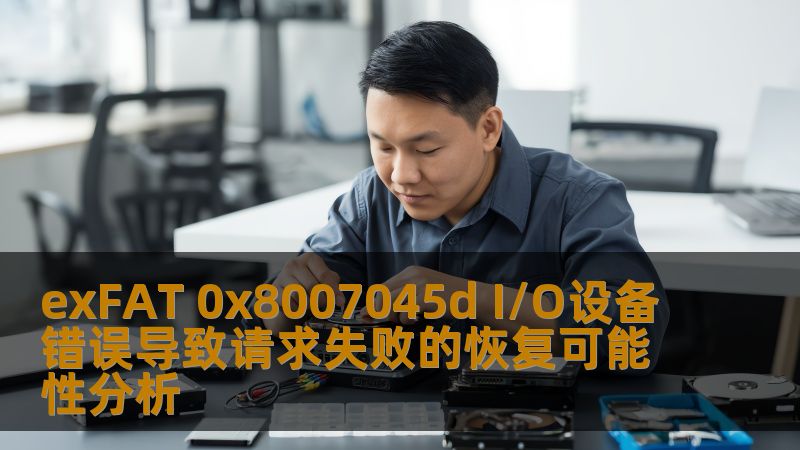 exFAT 0x8007045d I/O设备错误导致请求失败的恢复可能性分析 exFAT 0x8007045d I/O设备错误导致请求失败的恢复可能性分析
