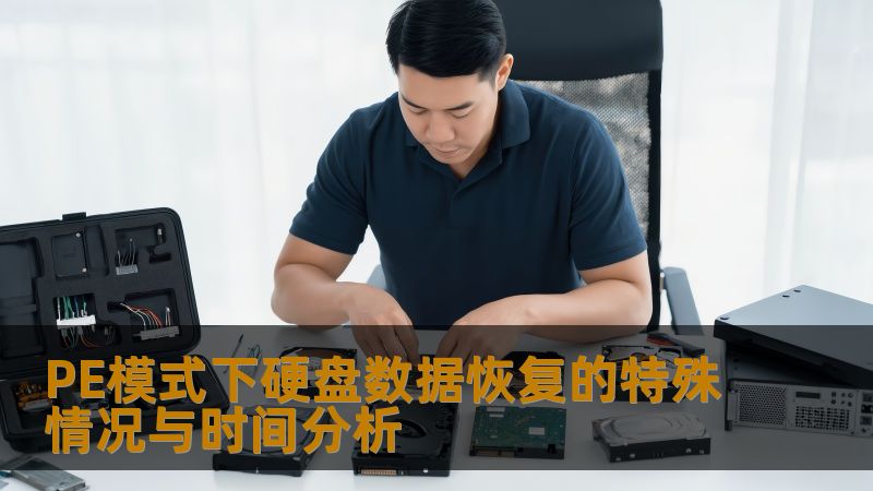 PE模式下硬盘数据恢复的特殊情况与时间分析