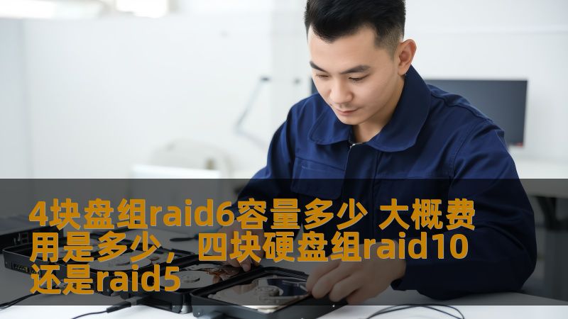 4块盘组raid6容量多少 大概费用是多少，四块硬盘组raid10还是raid5