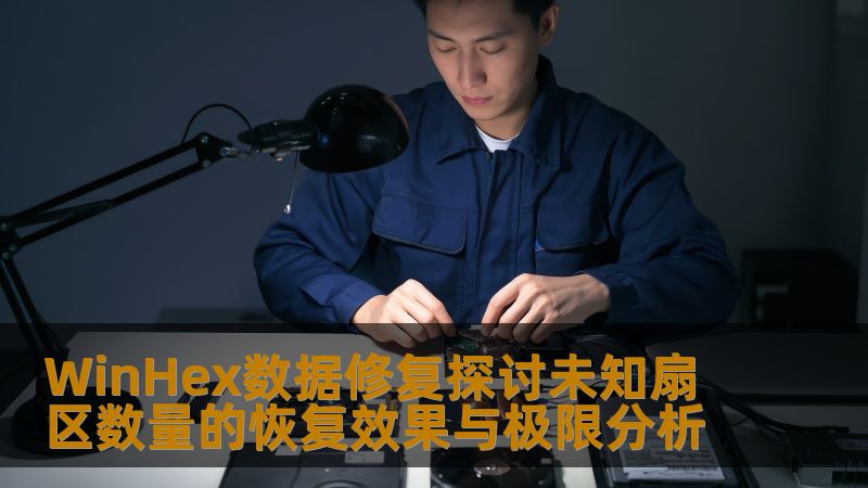 WinHex数据修复探讨未知扇区数量的恢复效果与极限分析 WinHex数据修复探讨未知扇区数量的恢复效果与极限分析
