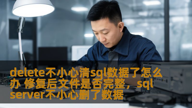 delete不小心清sql数据了怎么办 修复后文件是否完整，sql server不小心删了数据