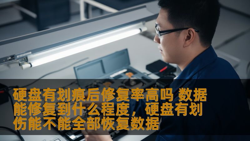 硬盘有划痕后修复率高吗 数据能修复到什么程度，硬盘有划伤能不能全部恢复数据