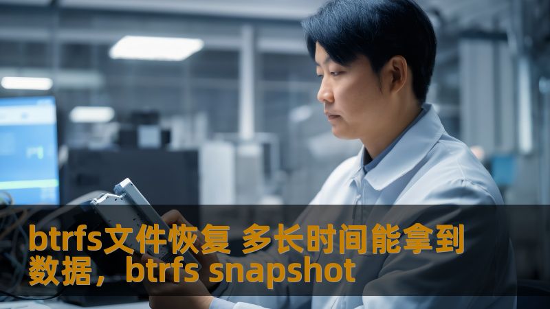 btrfs文件恢复 多长时间能拿到数据，btrfs snapshot