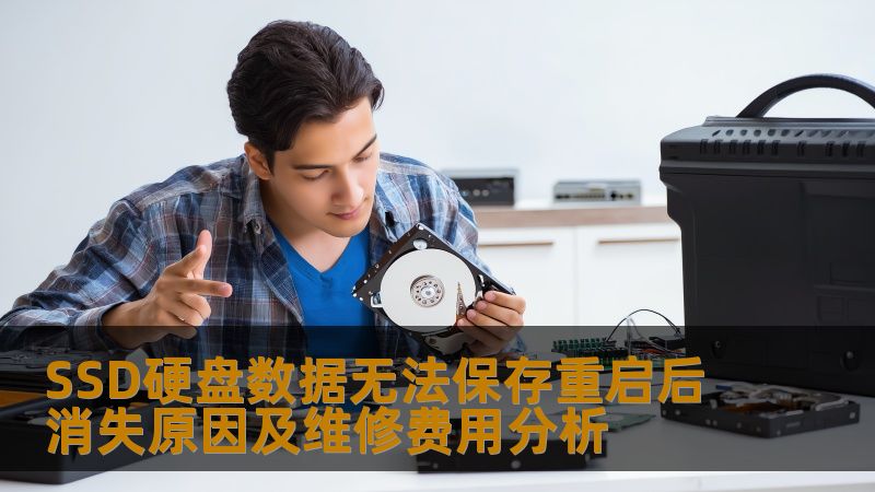 SSD硬盘数据无法保存重启后消失原因及维修费用分析 SSD硬盘数据无法保存重启后消失原因及维修费用分析