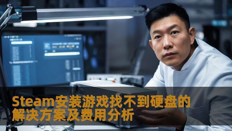 Steam安装游戏找不到硬盘的解决方案及费用分析 Steam安装游戏找不到硬盘的解决方案及费用分析