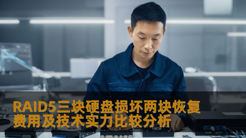 RAID5三块硬盘损坏两块恢复费用及技术实力比较分析