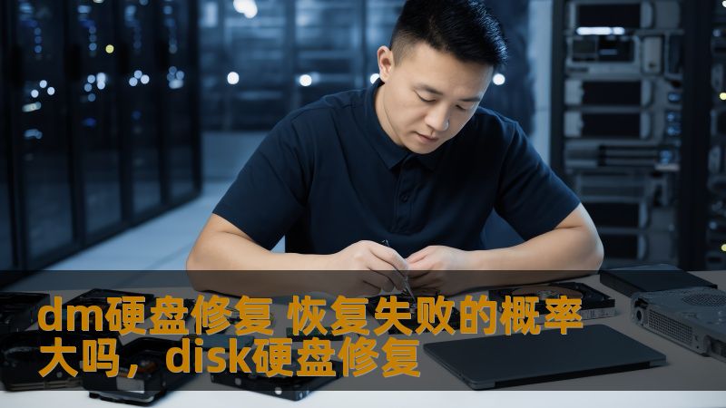 dm硬盘修复 恢复失败的概率大吗，disk硬盘修复