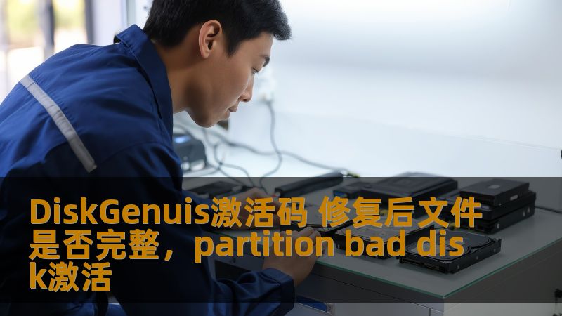 DiskGenuis激活码 修复后文件是否完整，partition bad disk激活