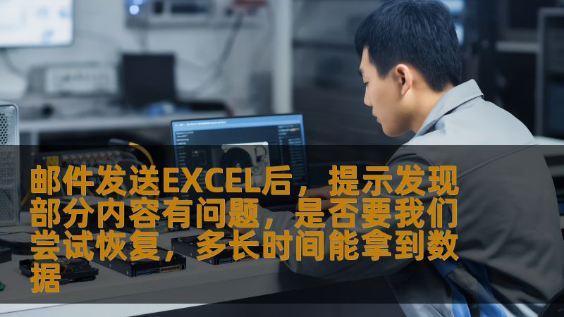 邮件发送EXCEL后，提示发现部分内容有问题，是否要我们尝试恢复，多长时间能拿到数据