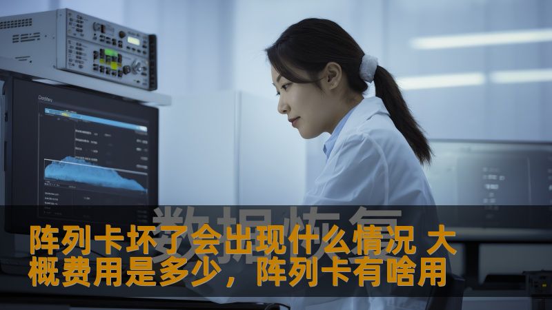 阵列卡坏了会出现什么情况 大概费用是多少,阵列卡有啥用 阵列卡坏了会出现什么情况 大概费用是多少,阵列卡有啥用