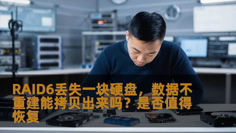 RAID6丢失一块硬盘,数据不重建能拷贝出来吗?是否值得恢复 RAID6丢失一块硬盘,数据不重建能拷贝出来吗?是否值得恢复